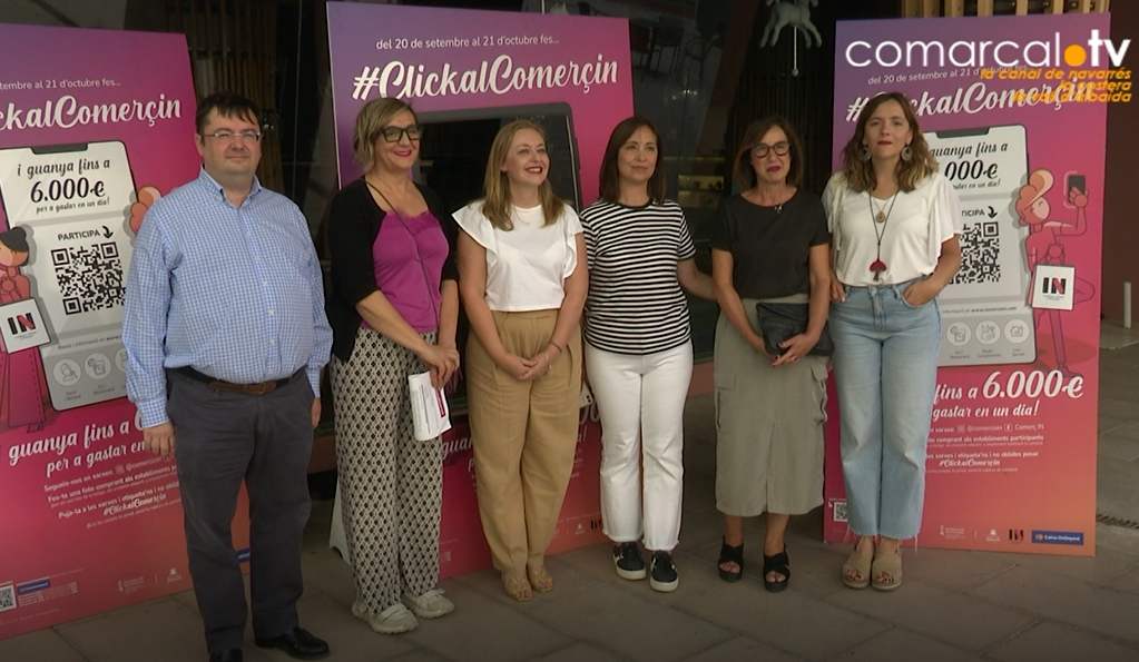Comerç in d’Ontinyent presenta la nova campanya ClickalComerçin