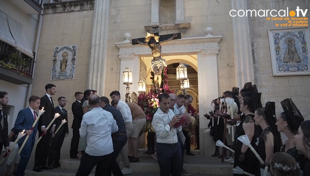 La Llosa de Ranes finalitza les Festes amb la processó del Santíssim Crist del Miracle