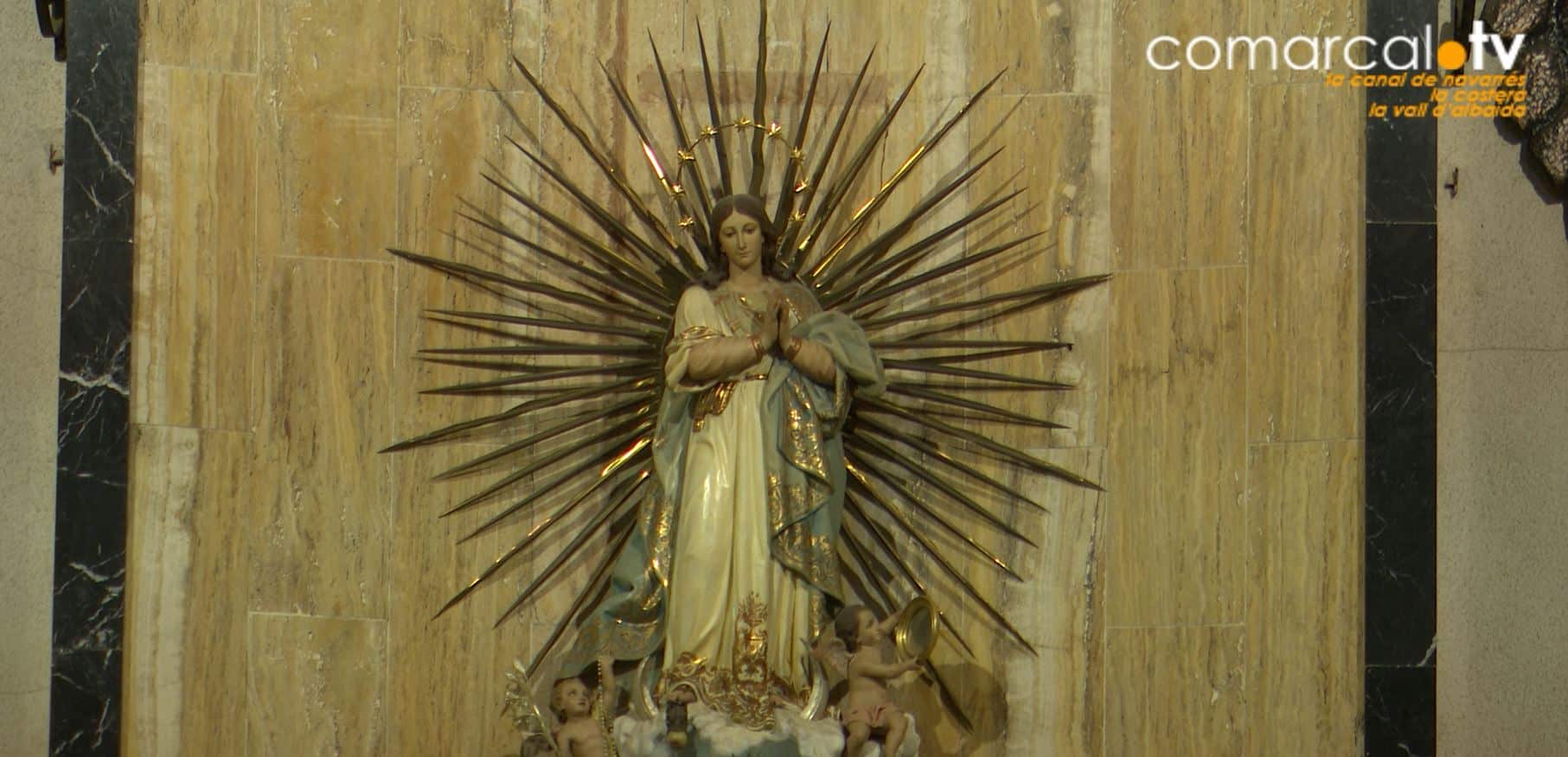 Roben les joies de la imatge de la Immaculada Concepció d’Otos