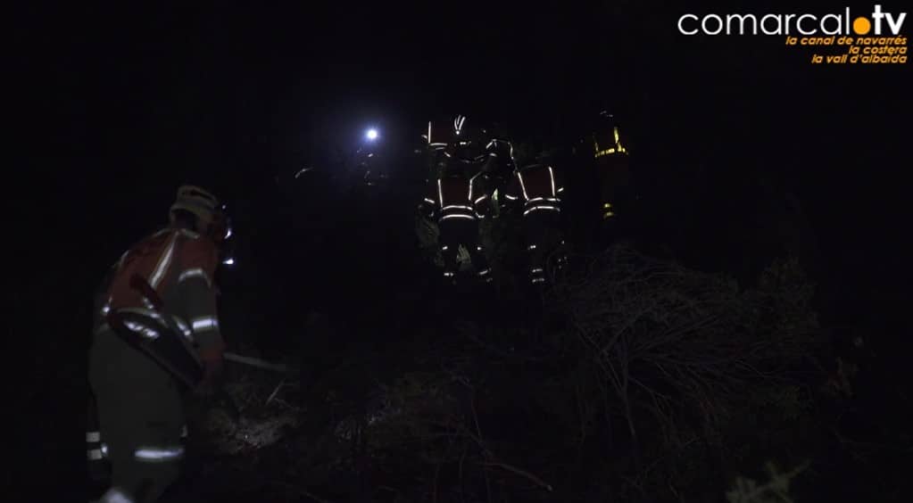 Conat d’incendi a Navarrés