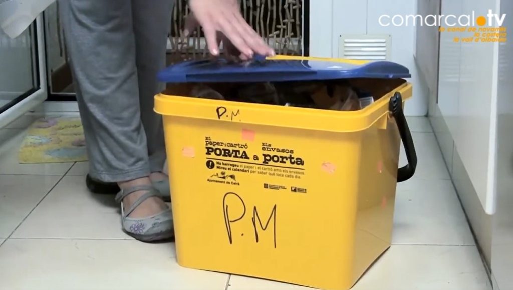Subvenció per a la recollida de fem porta a porta a Ontinyent