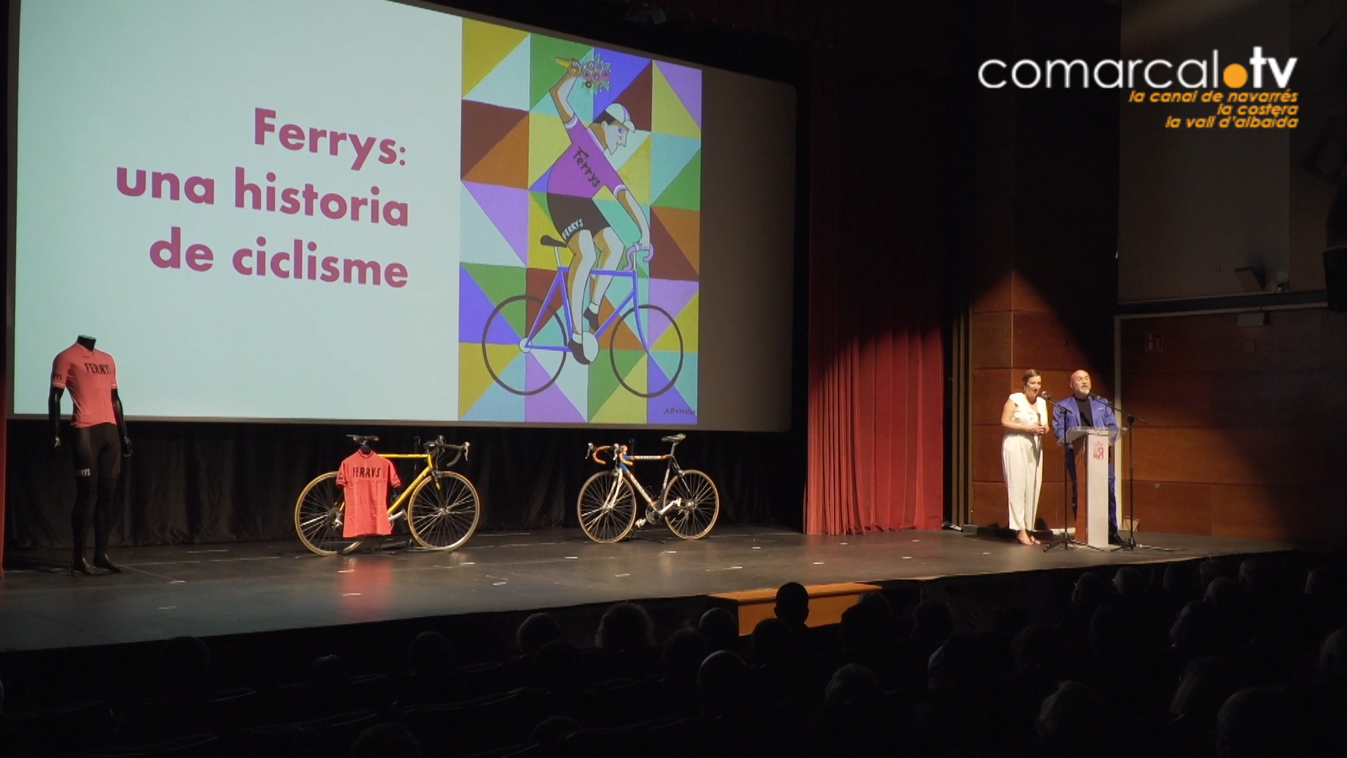 Es presenta a Canals el llibre “Ferrys: una historia de ciclismo”