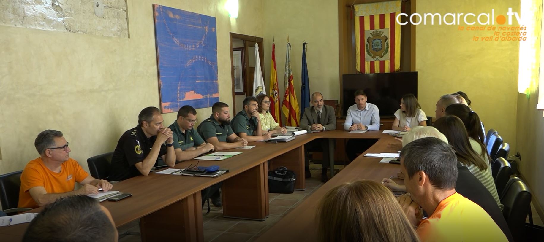 Junta local de seguretat a Albaida