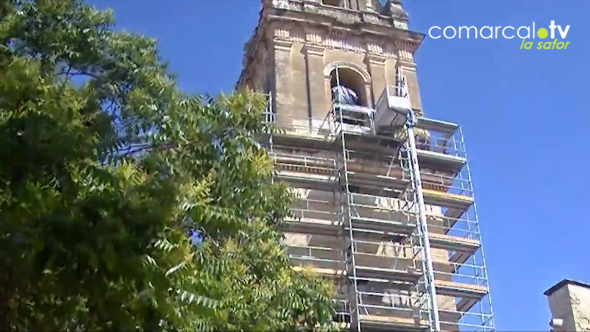 Continua la restauració del Campanar de la Seu