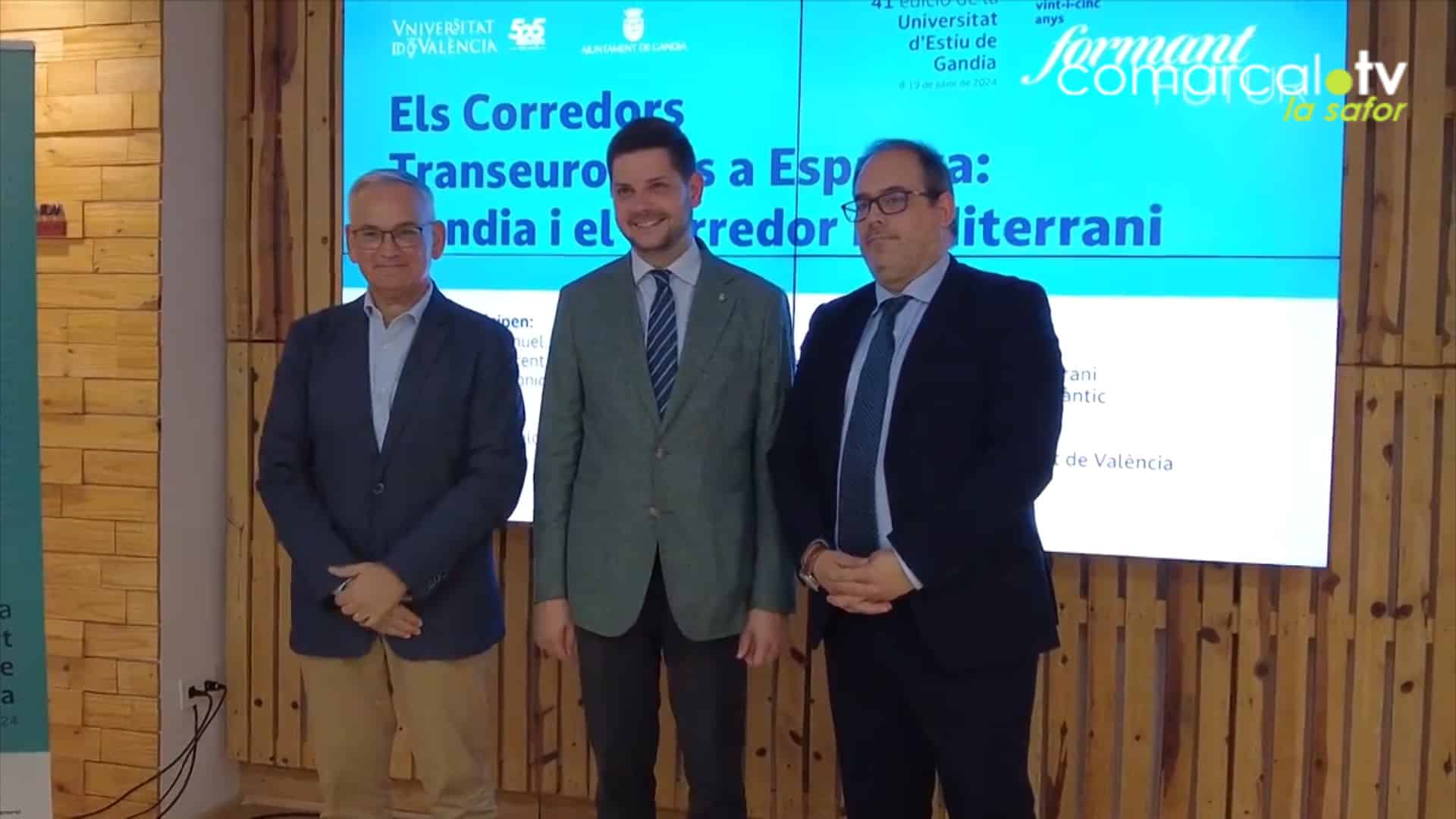 Gandia acull unes jornades per a delinear les connexions amb el Corredor Mediterrani