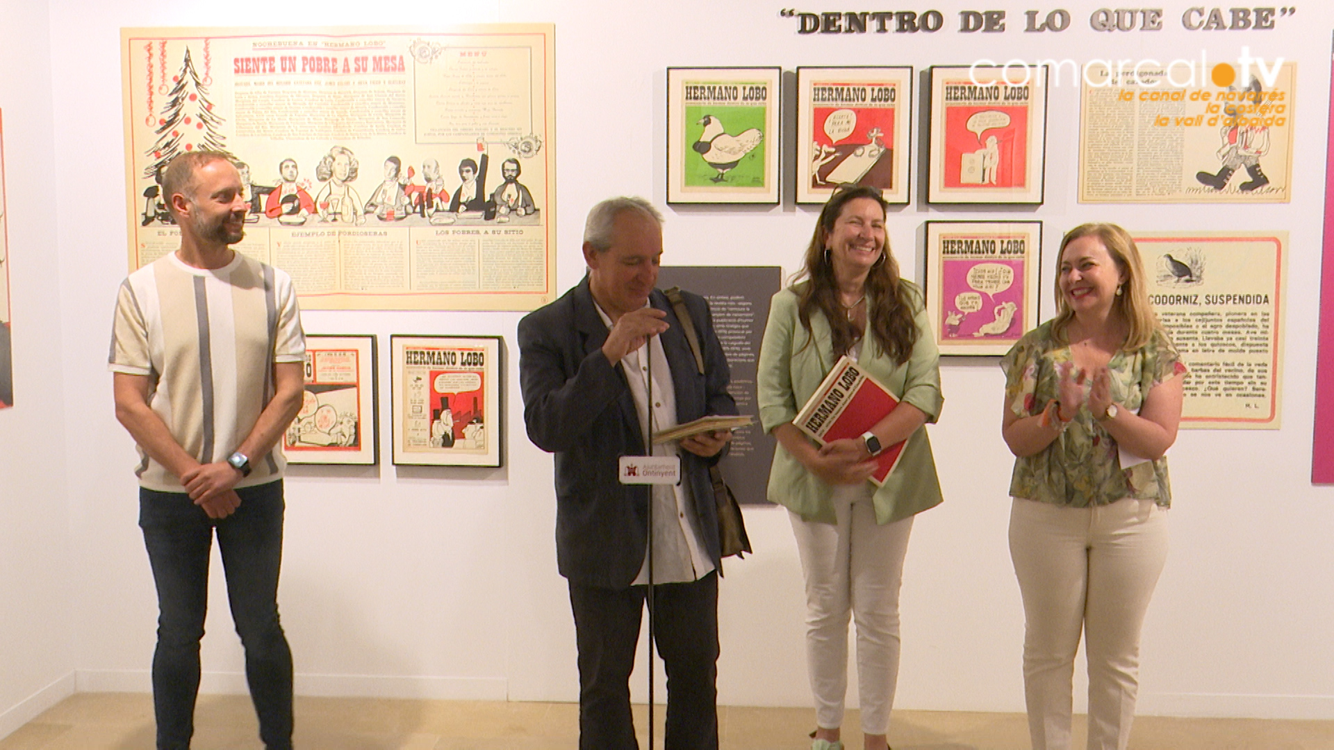 Arriba a Ontinyent l'exposició sobre la revista “Hermano Lobo”