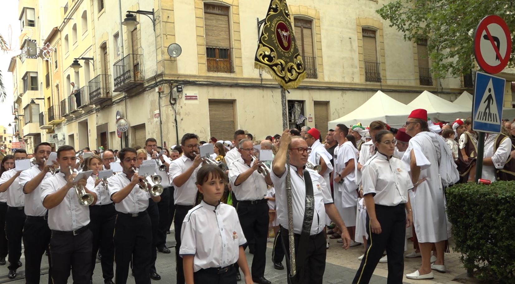 L'Agrupació Musical “La nostra Senyora de la Pietat” d'Oliva a Ontinyent