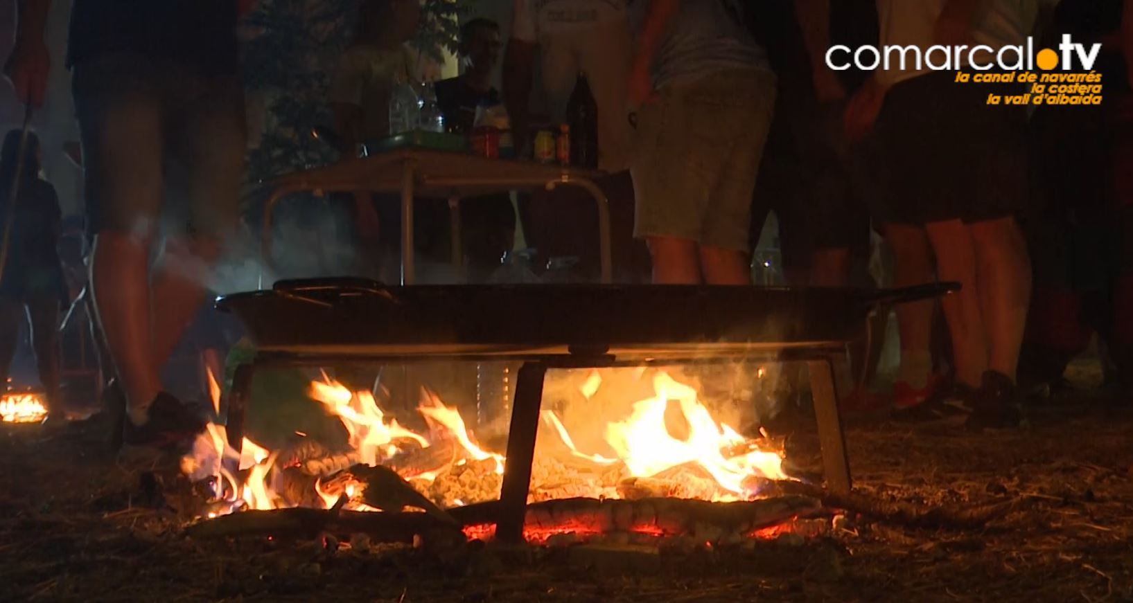 Vallada celebra la “Nit de les paelles”