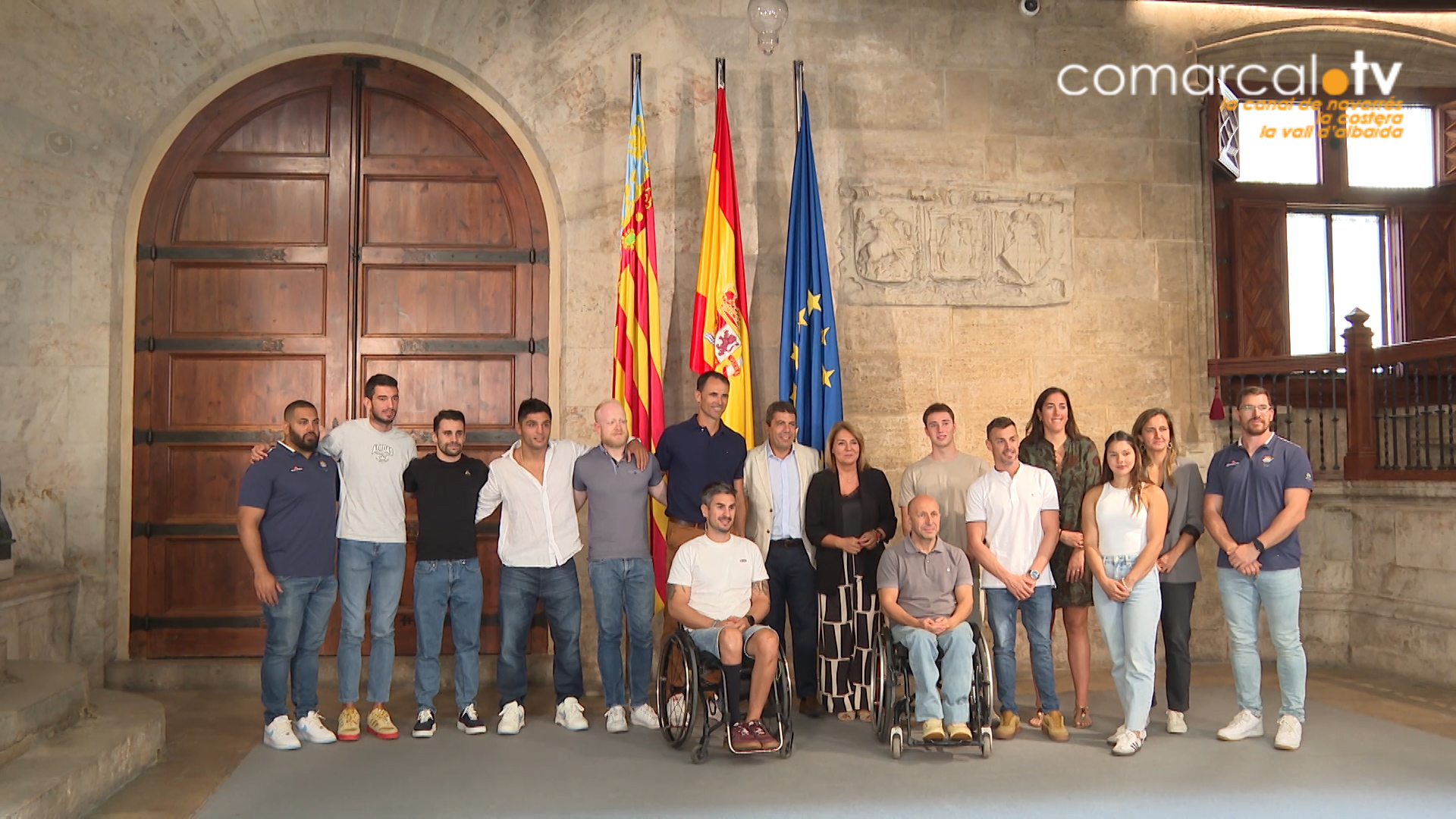 Homenatge als olímpics i paralímpics valencians