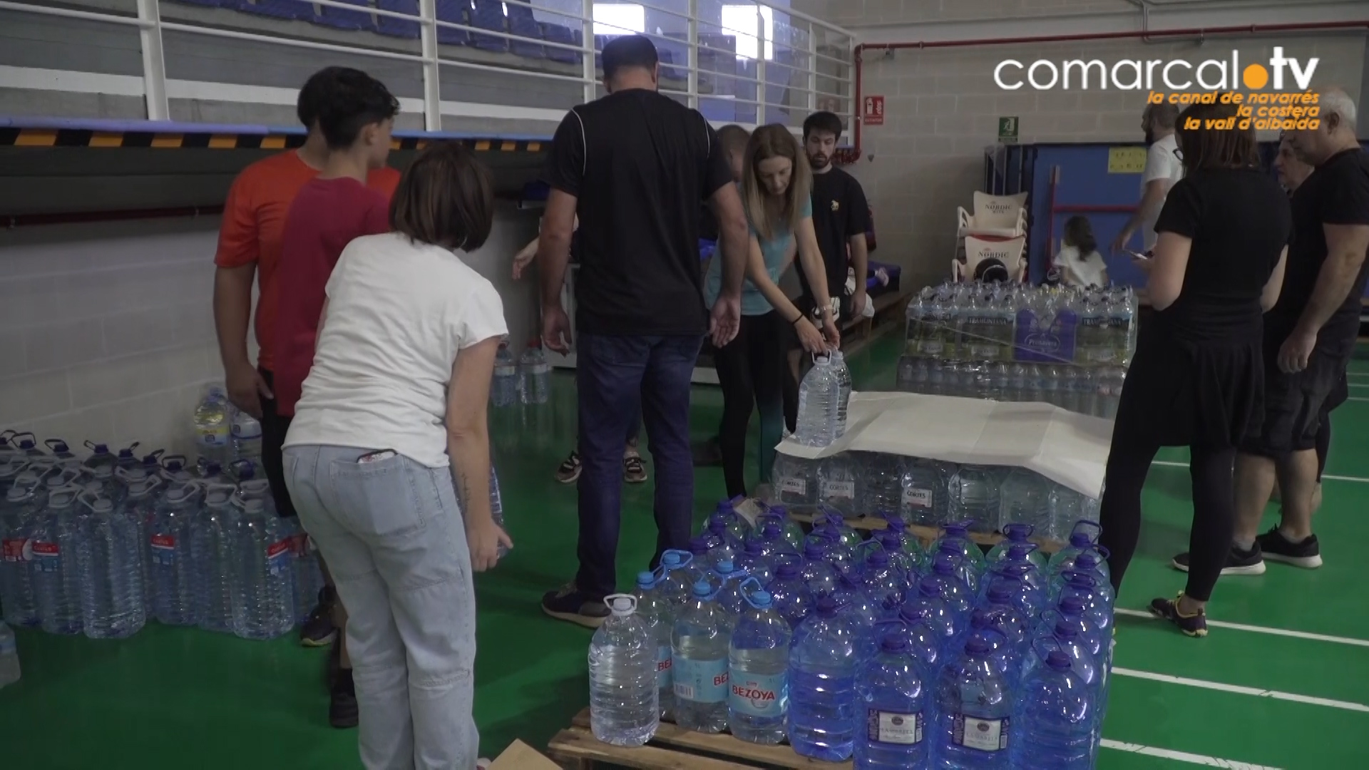 La Costera amb els damnificats per la Dana