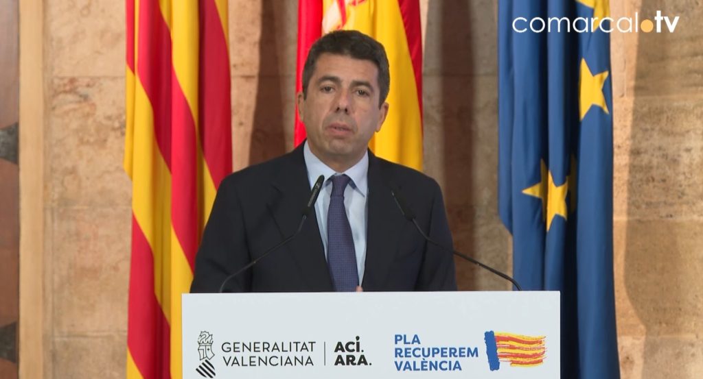 Carlos Mazón fa un balanç de la recaptació fiscal del 2024